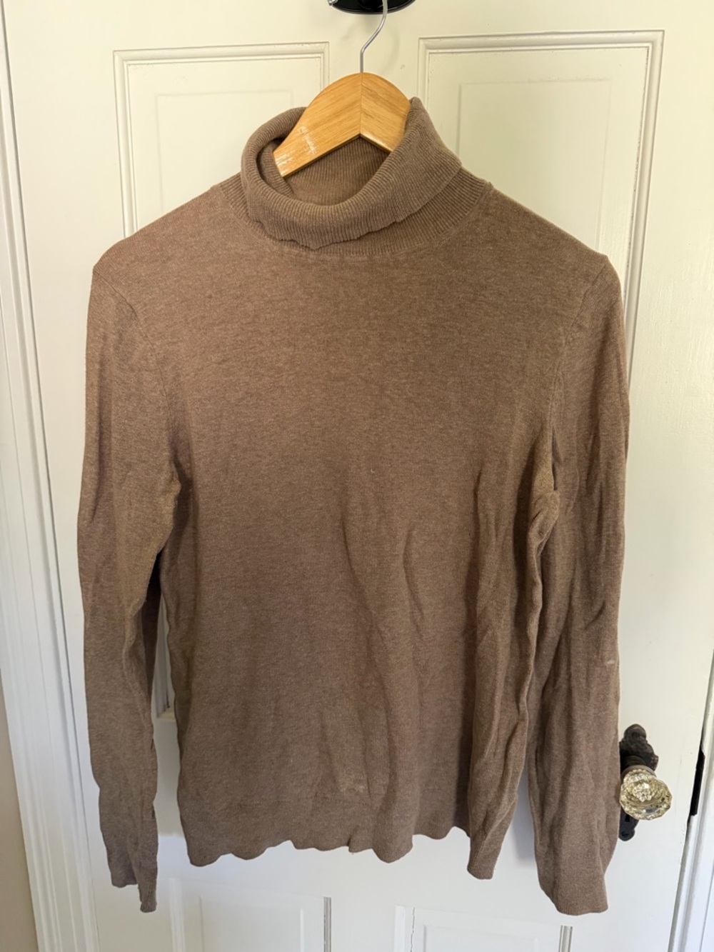 J. Crew Women's Brown Turtleneck Sweater